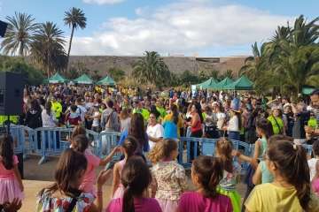 El primer Encuentro Educativo, Lúdico y Deportivo Jinámar en tus manos (Foto TA)